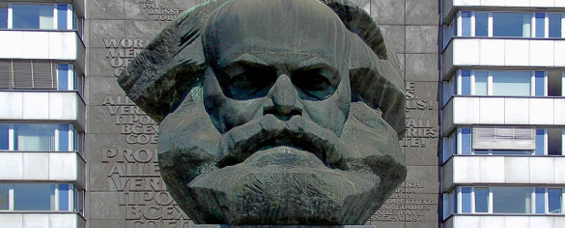 Das Karl-Marx-Monument in Chemnitz